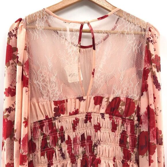 Free People Daphne Blouse In Romantic Combo - Picture 10 of 12